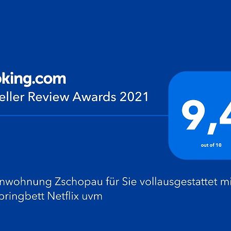 Ferienwohnung Zschopau für Sie vollausgestattet mit Boxspringbett Netflix uvm Exterior foto